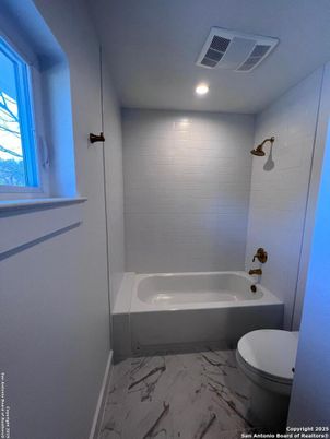 Bathroom, Interior, Marble, Recessed Lighting