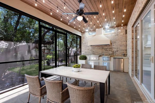 Dining room, Interior, Stone Walls, Wooden Ceilings