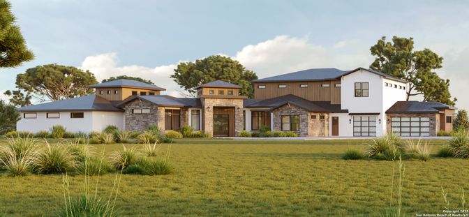 Attached, Backyard, Exterior, Facade, Farmhouse