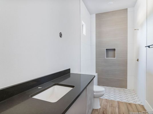 Bathroom, Interior, Wood Texture Flooring