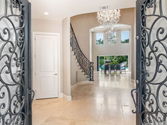 Chandelier, Interior, Recessed Lighting