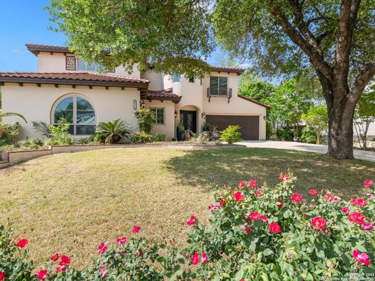 Attached, Backyard, Exterior, Facade, Mediterranean