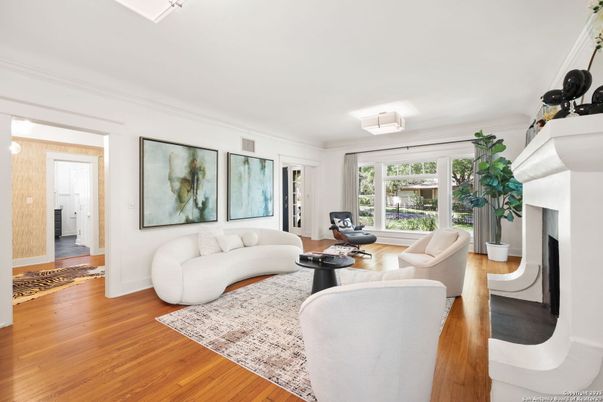 Fireplace, Interior, Living room, Wood Texture Flooring