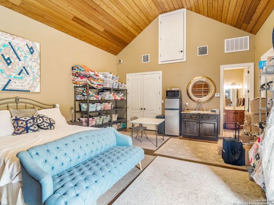 Bedroom, Interior, Wooden Ceilings