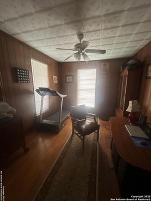 Fitness Equipment, Interior, Wood Texture Flooring, Wooden Walls