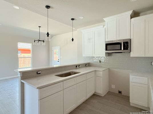 Interior, Kitchen, Pendant Lights, Recessed Lighting