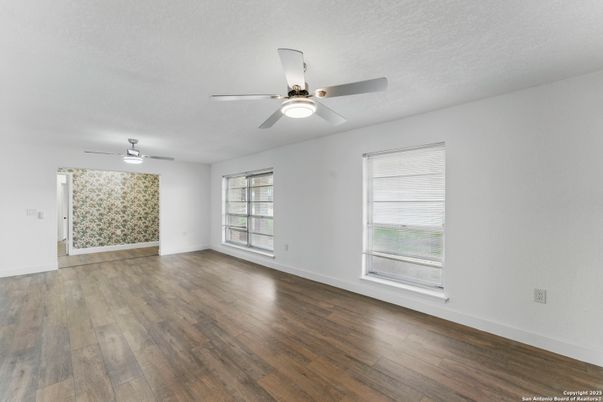 Empty room, Interior, Wood Texture Flooring