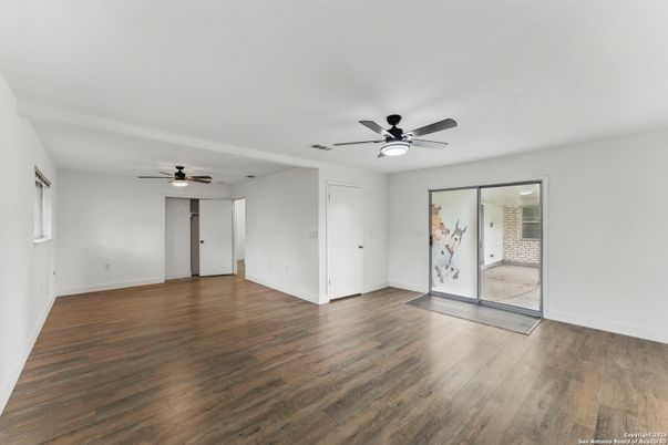Empty room, Interior, Wood Texture Flooring