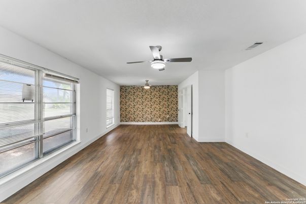 Empty room, Interior, Wood Texture Flooring