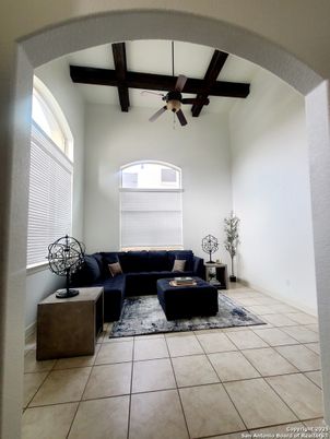 Interior, Living room, Wooden Beams