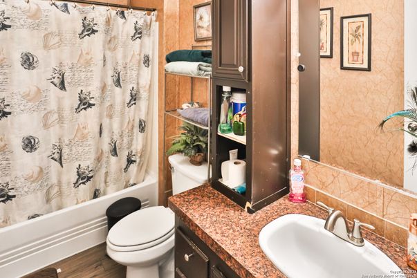 Bathroom, Interior, Wood Texture Flooring