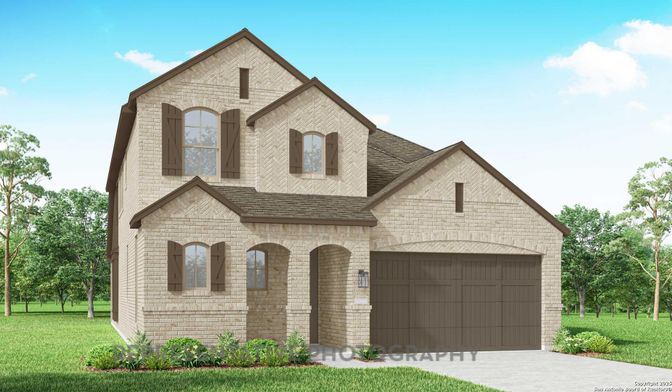 Attached, Exterior, Facade, Brick Facade, Brick Traditional