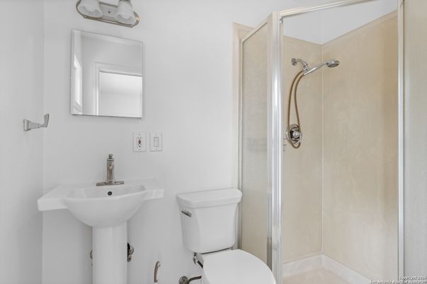 Bathroom, Glass Shower, Interior