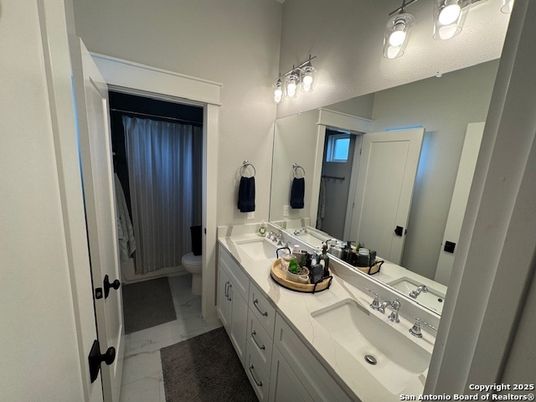 Bathroom, Dual Sink Vanities, Interior, Marble