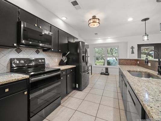 Interior, Kitchen, Pendant Lights, Recessed Lighting