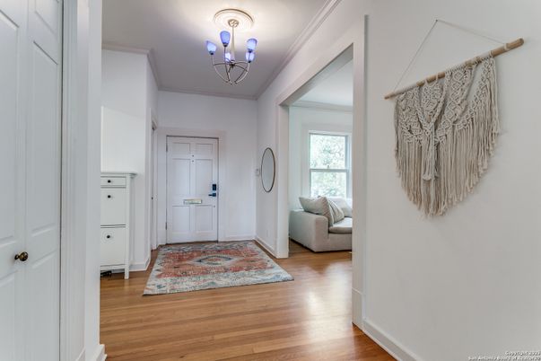 Chandelier, Interior, Wood Texture Flooring