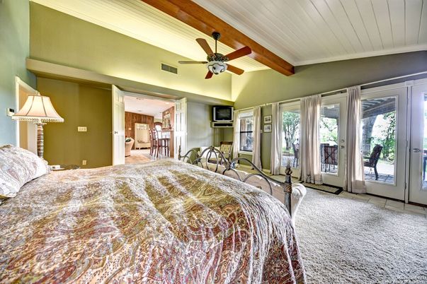 Bedroom, Interior, Wooden Beams