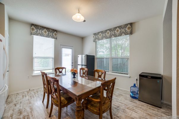 Dining room, Interior, Wood Texture Flooring