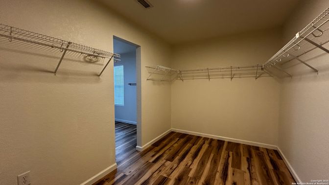 Interior, Walk-in Closets, Wood Texture Flooring