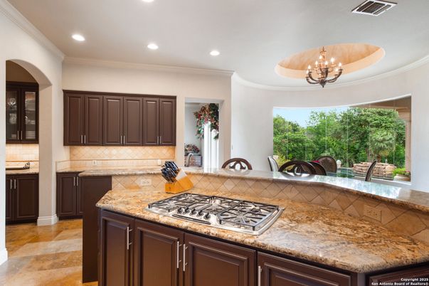 Chandelier, Interior, Kitchen, Recessed Lighting