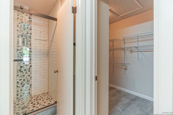 Bathroom, Glass Shower, Interior, Walk-in Closets