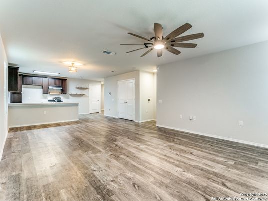 Empty room, Interior, Kitchen, Wood Texture Flooring