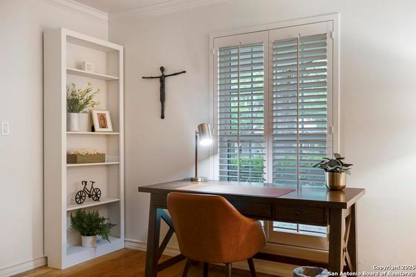 Home Office, Interior, Wood Texture Flooring