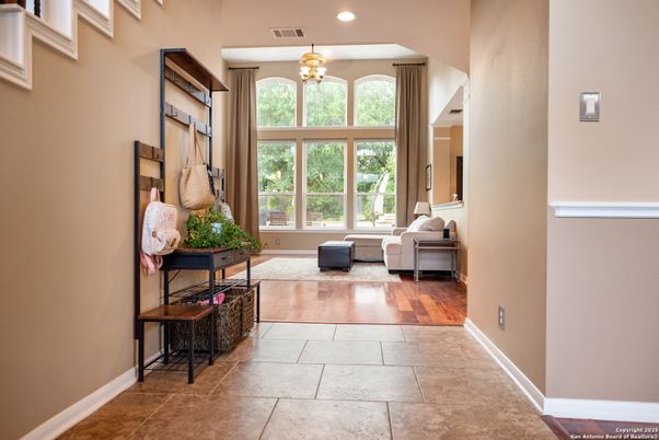 Chandelier, Interior, Recessed Lighting, Wood Texture Flooring