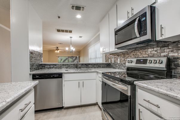 Chandelier, Interior, Kitchen, Recessed Lighting
