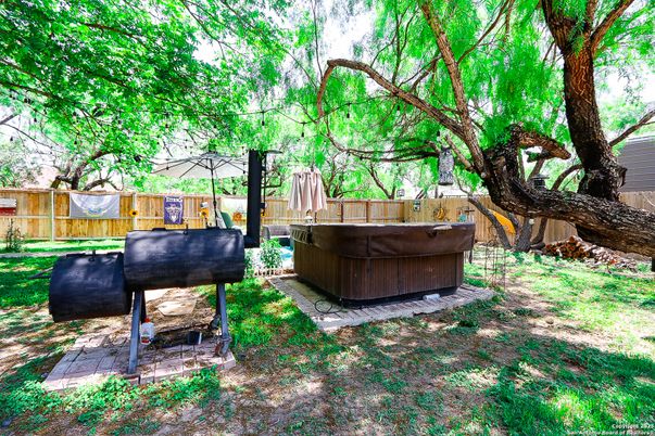 Backyard, Exterior, Hot Tub