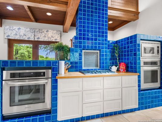 Interior, Kitchen, Recessed Lighting, Stainless Steel Appliances, Wooden Beams, Wooden Ceilings