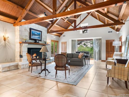 Fireplace, Interior, Living room, Stone Walls, Wooden Beams, Wooden Ceilings