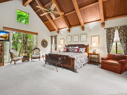 Bedroom, Interior, Wooden Beams, Wooden Ceilings