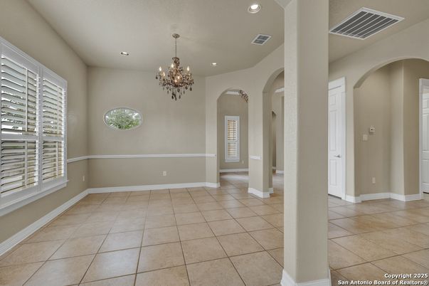 Chandelier, Empty room, Interior, Recessed Lighting
