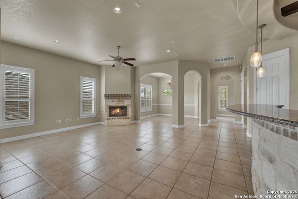 Fireplace, Interior, Pendant Lights, Recessed Lighting