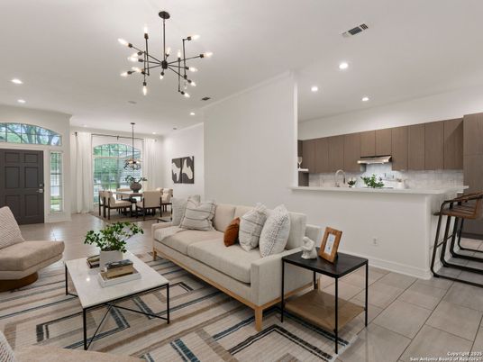 Dining room, Interior, Kitchen, Living room, Pendant Lights, Recessed Lighting