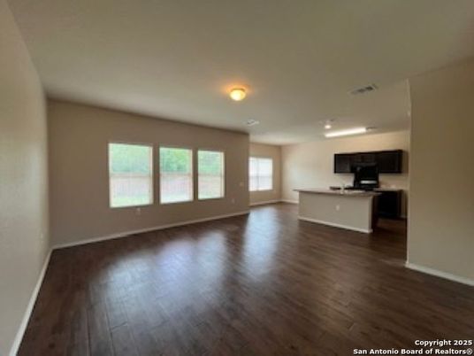 Empty room, Interior, Kitchen, Wood Texture Flooring