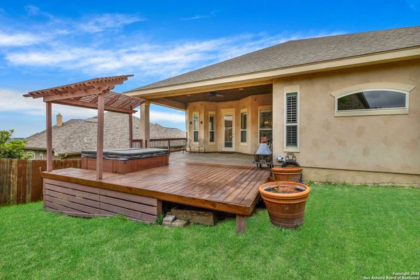 Backyard, Exterior, Hot Tub