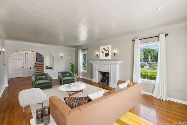 Fireplace, Interior, Living room, Wood Texture Flooring