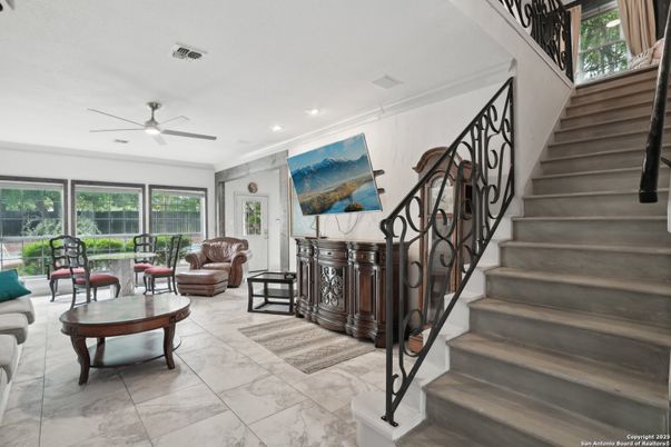 Interior, Marble, Recessed Lighting