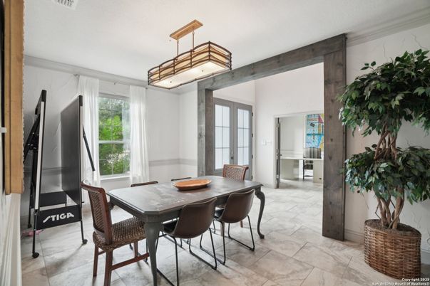 Dining room, Interior, Pendant Lights