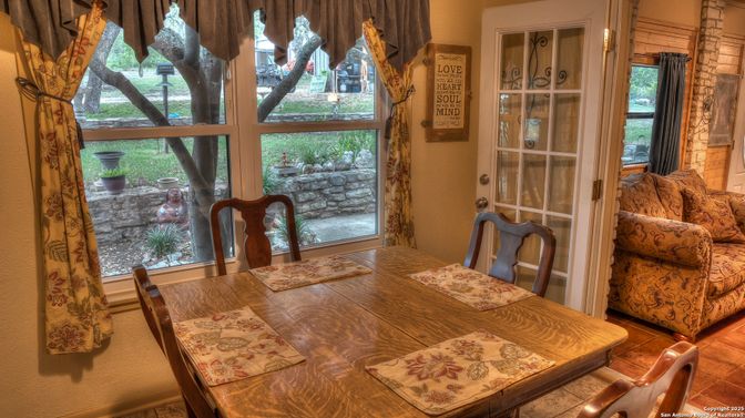Dining room, Interior, Wood Texture Flooring
