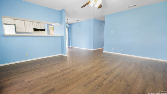 Empty room, Interior, Wood Texture Flooring