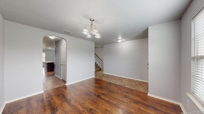 Empty room, Interior, Wood Texture Flooring