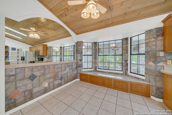 Interior, Kitchen, Wooden Ceilings