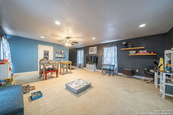 Home Office, Interior, Recessed Lighting