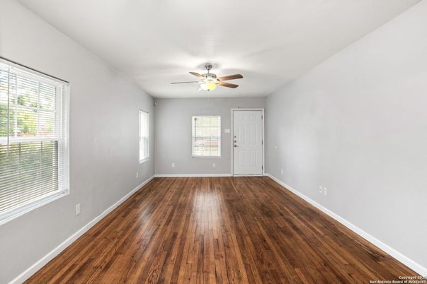 Empty room, Interior, Wood Texture Flooring