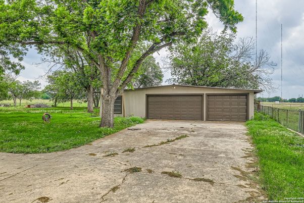 Backyard, Detached Garage, Exterior