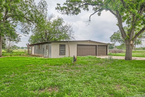 Backyard, Detached Garage, Exterior
