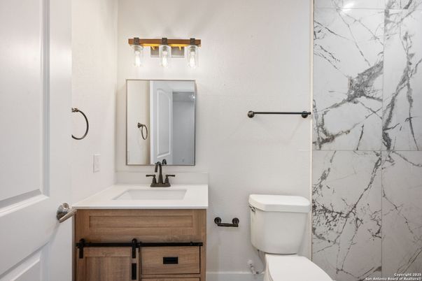 Bathroom, Interior, Marble Walls